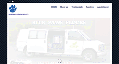 Desktop Screenshot of bluepaws.net