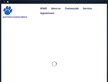 Tablet Screenshot of bluepaws.net